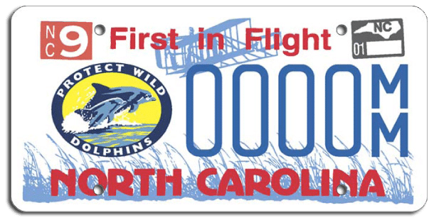 Dolphin License Plate Protect Wild Dolphins License Plate